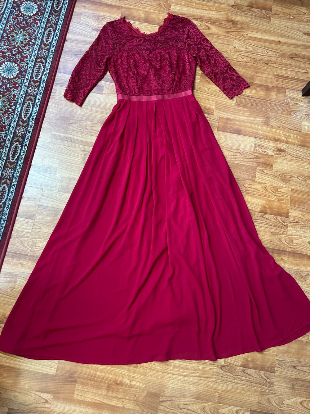 3/$20 Miusol red formal bridesmaid dress